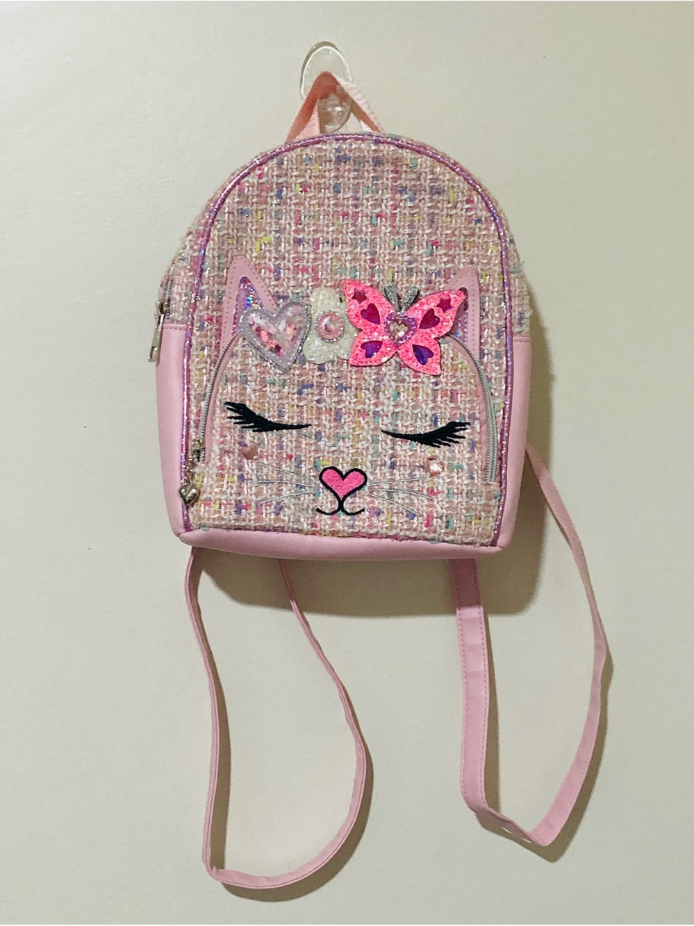 LIKE NEW Miss Gwen’s OMG Accessories Girls’ Tweed Mini Backpack‎
